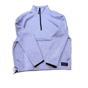 PINK Lavender Half-Zip Pullover Size Medium